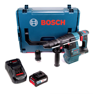 Bosch GBH 18V-26 F Akku Bohrhammer 18V 2,6J SDS-Plus in L-Boxx mit 1x 6,3 Ah EneRacer Akku und Ladegerät