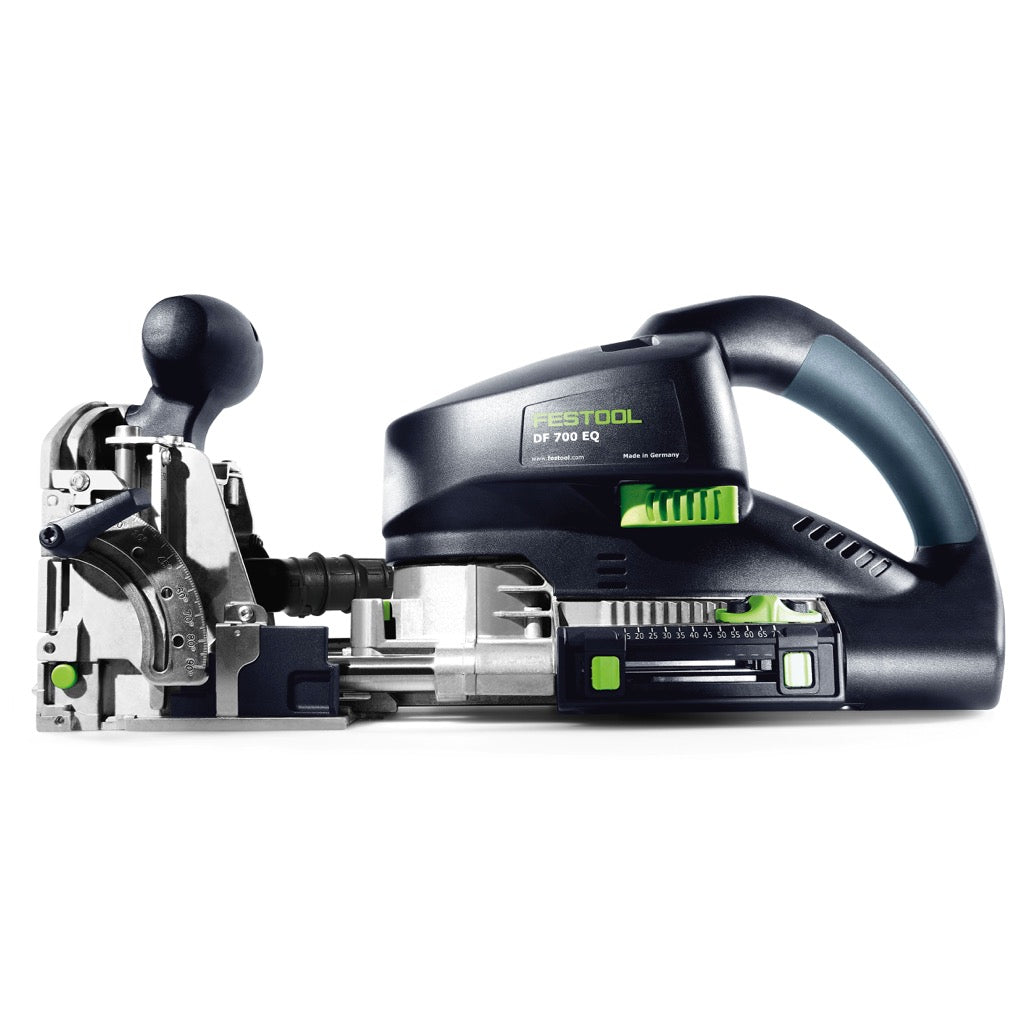 Festool DF 700 EQ-Plus Domino XL Fresatrice per giunzioni 720W / 70mm in valigetta Systainer + Accessori ( 574320 )