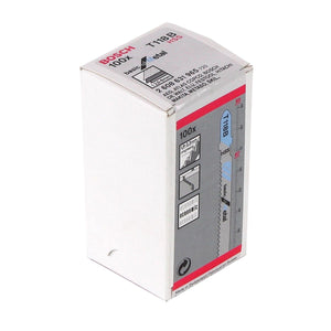 Bosch T 118 B Lama per seghetto alternativo Basic for Metal / 100 pezzi / attacco T-Schaft