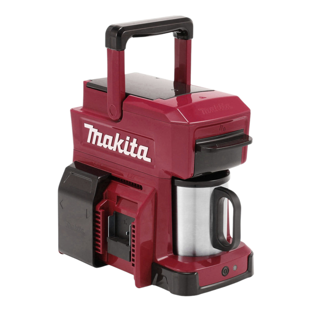 Makita DCM 501 ZAR Caffettiera a batteria 12 V max / 18 V rosso solo - senza batteria, senza caricabatterie