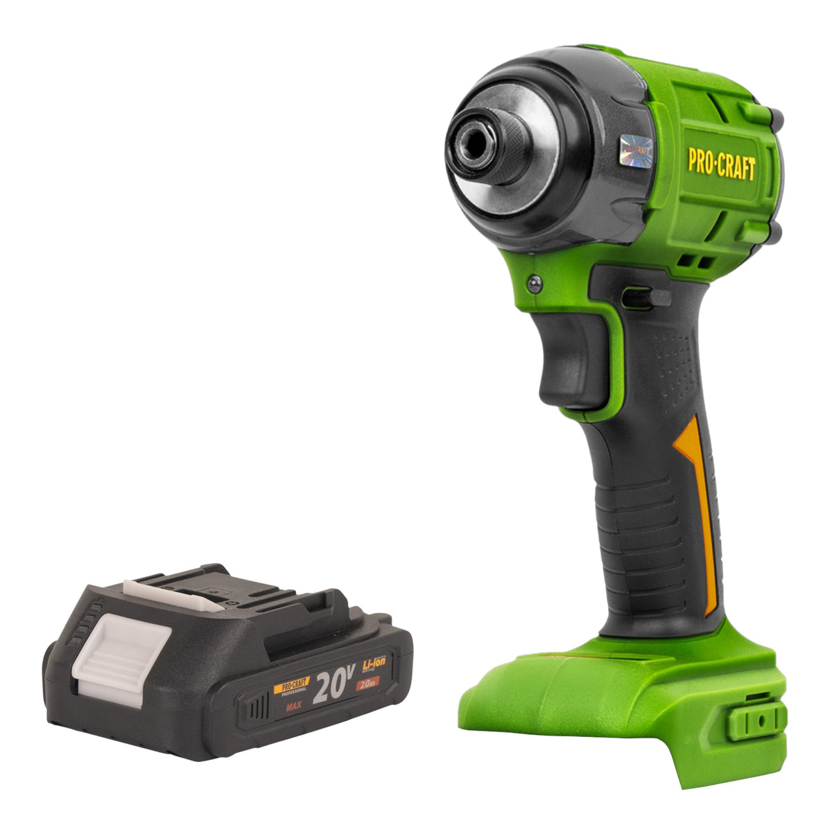 Avvitatore a impatto a batteria Procraft PS22bb 20 V 230 Nm 1/2" Brushless + 1x batteria 2,0 Ah - senza caricabatteria