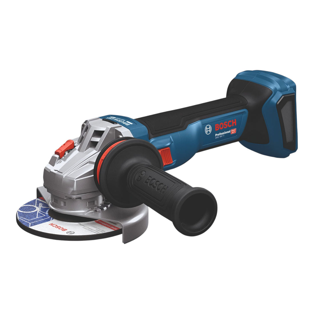 Smerigliatrice angolare a batteria Bosch GWS 18V-11 Professional 18 V 125 mm Brushless + L-Boxx ( 06019N4102 ) - senza batteria, senza caricabatteria