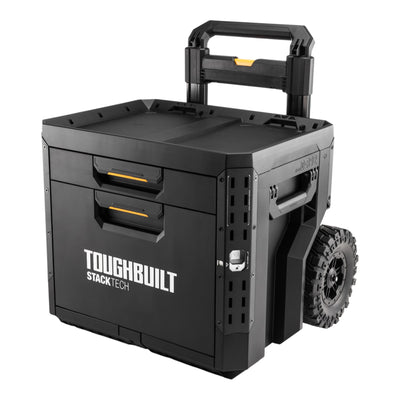 Toughbuilt STACKTECK rollbare Werkzeug Box abschliessbar mit 2 Schubladen TB B1 D R92 0 - toolbrothers
