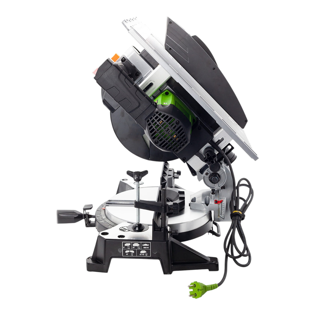 Procraft CMS25 Troncatrice e sega da tavolo 1800 Watt 250 mm + lama