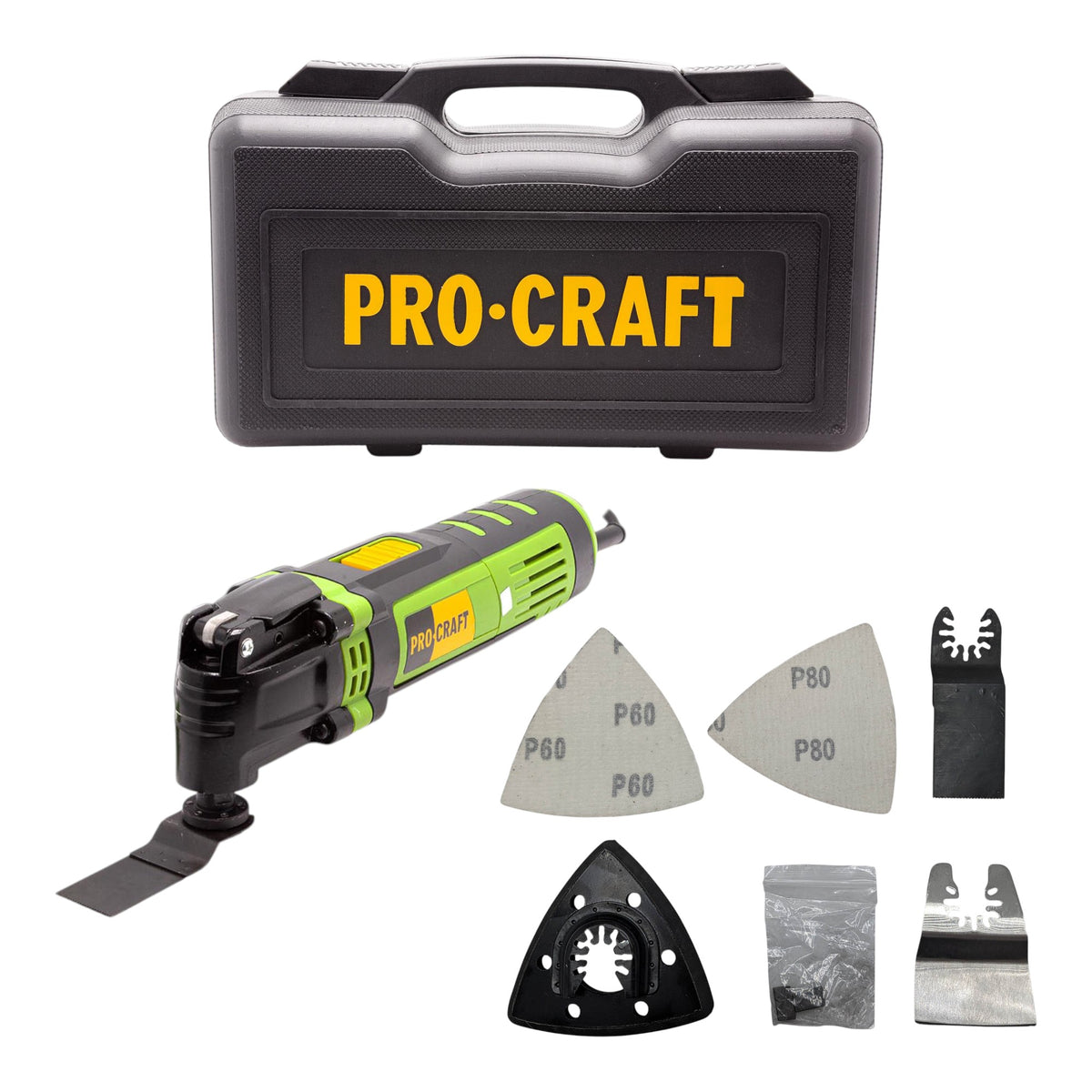 Utensile multifunzione Procraft PMT650E 400 Watt + valigetta