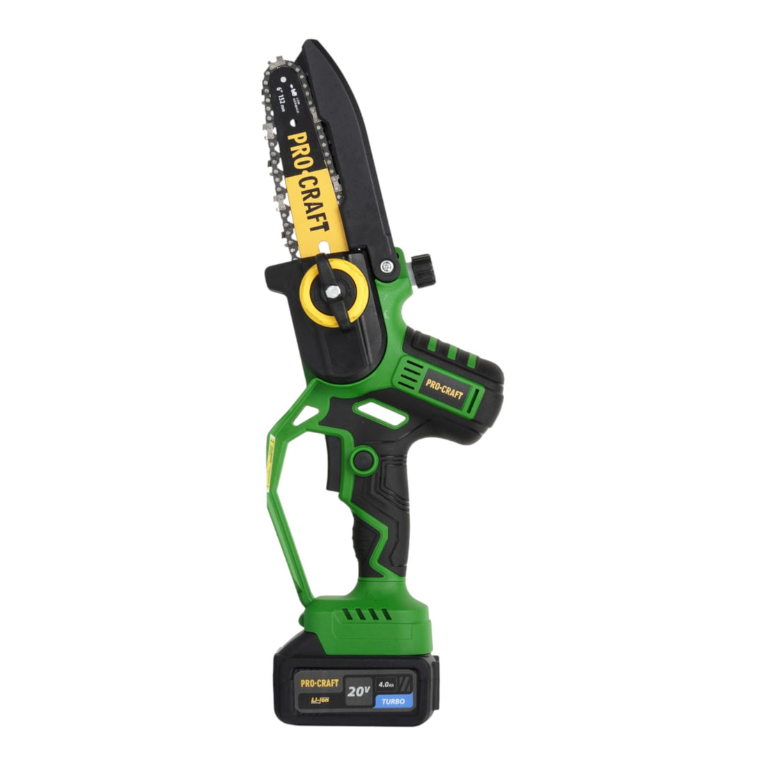 Motosega a batteria Procraft PKA32Li 20 V 203 mm Brushless + 1x batteria 4,0 Ah + caricabatteria + valigetta