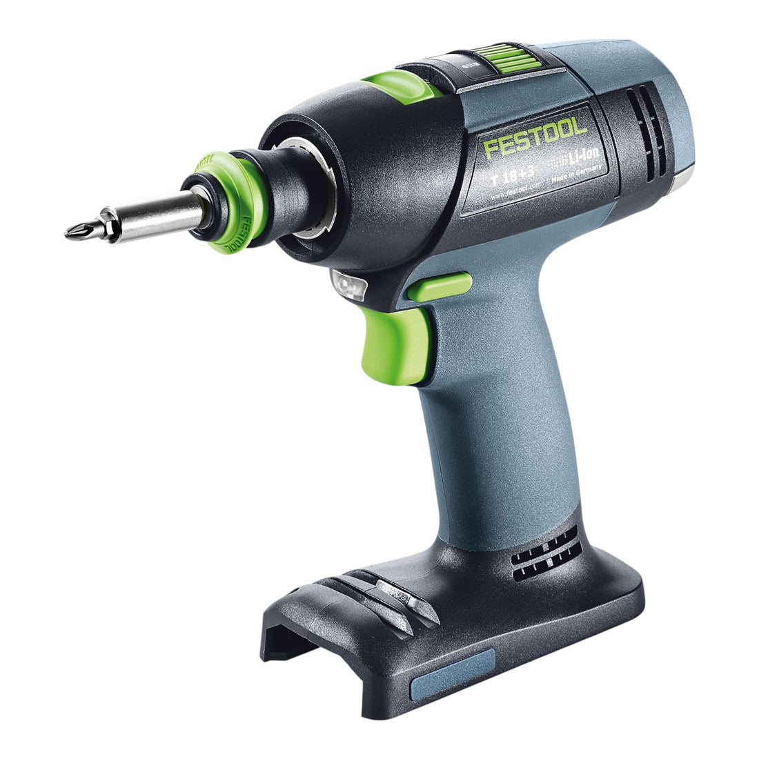 Festool T 18+3 HPC 4,0 I-Set Avvitatore a batteria 18 V 50 Nm Brushless ( 576989 ) + 2x batteria 4,0 Ah + caricabatteria + accessorio eccentrico + accessorio angolare + Systainer