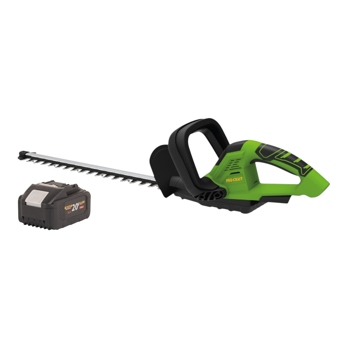 Tagliasiepi a batteria Procraft PZA24bb 20 V 510 mm Brushless + 1x batteria 8,0 Ah - senza caricabatterie