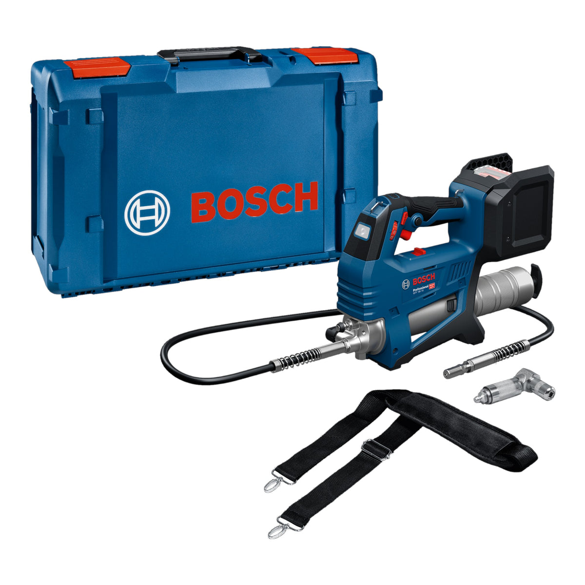 Bosch 06019N6001 GFP 18V-10 Pistola per grasso a batteria + caricabatterie + XL-BOXX