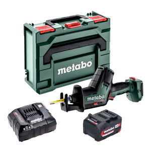 Metabo SSE 18 LTX BL Compact Akku Säbelsäge 18 V + 1x Akku 4,0 Ah + Ladegerät + metaBOX