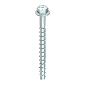 HECO MULTI MONTI plus SS Schraubanker 10,0 x 160 mm 100 Stück ( 4x 48459 ) Betonschraube, Sechskantkopf, verzinkt blau, A2K