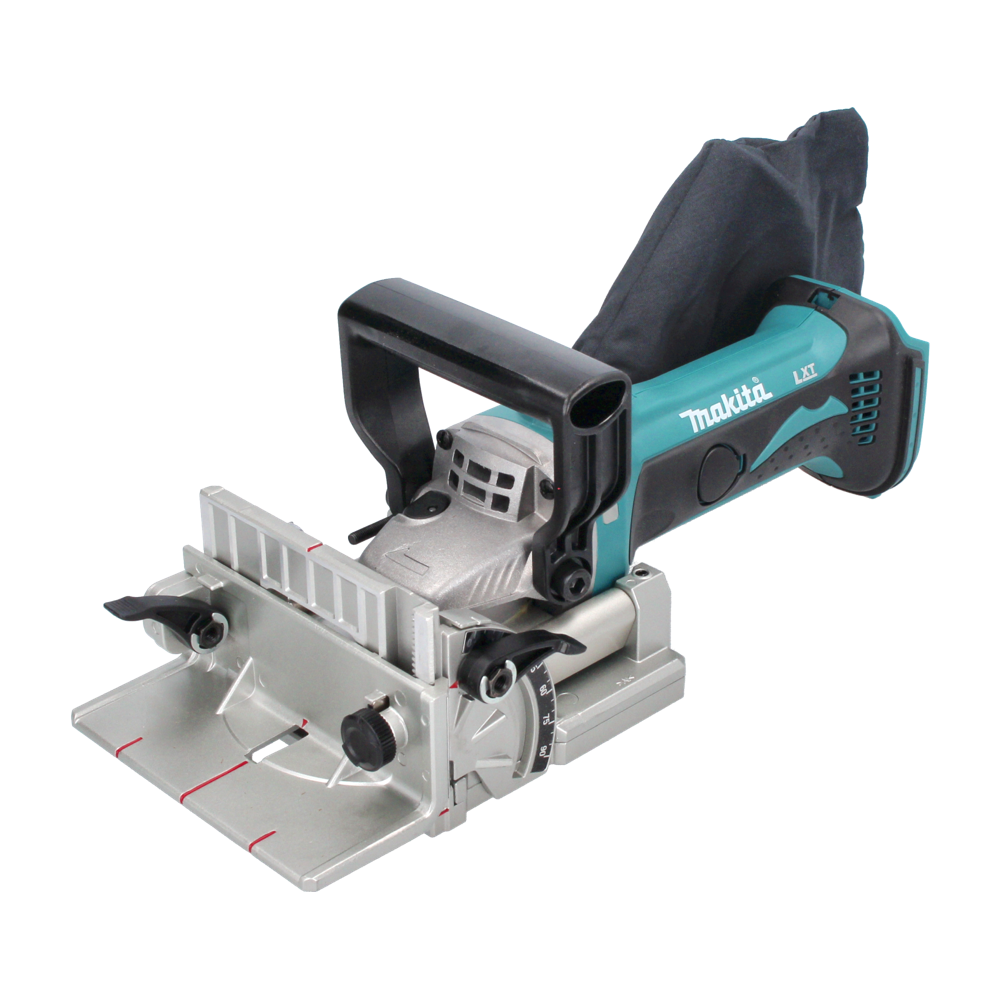 Makita DPJ 180 Z Fresatrice intestatrice a batteria 18 V - senza batterie, senza caricabatterie