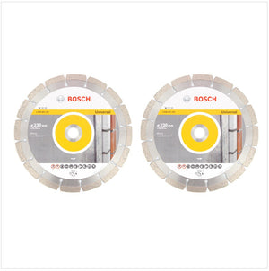 Bosch Disco diamantato Standard Universal 230 mm ( 2x 2608615065 )