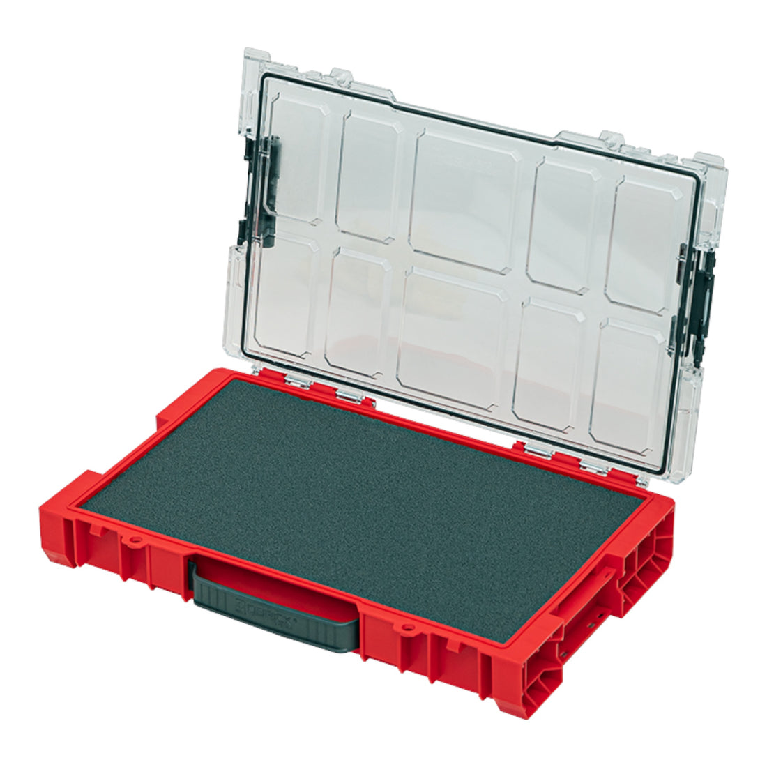 Qbrick System PRO 100 MFI RED ULTRA HD Organizzatore 452 x 296 x 79 mm 5 l impilabile IP54