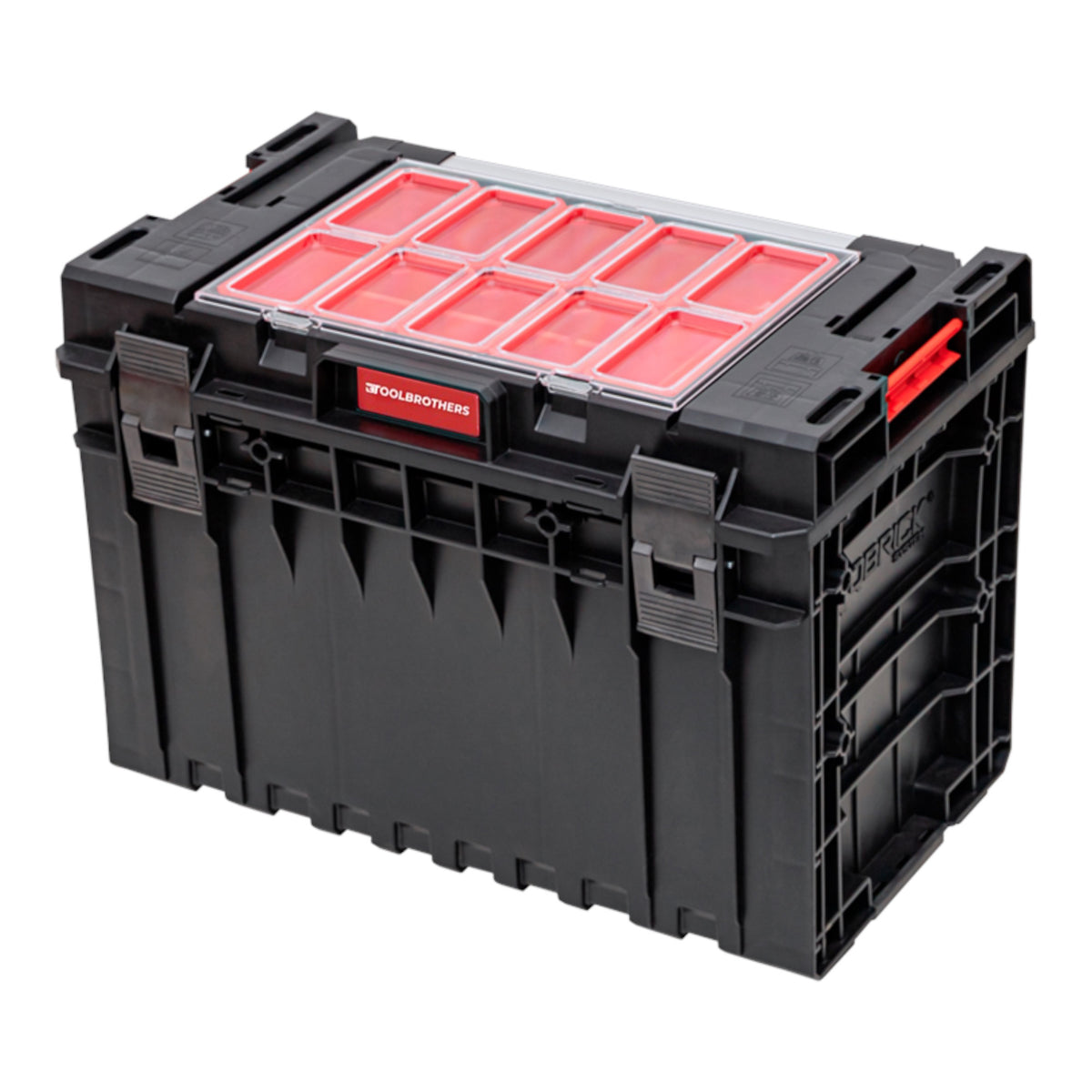 Toolbrothers RHINO XXL Valigia portautensili ECO Handling+ altezza XL 52 l IP66 con divisori estraibili + cassette