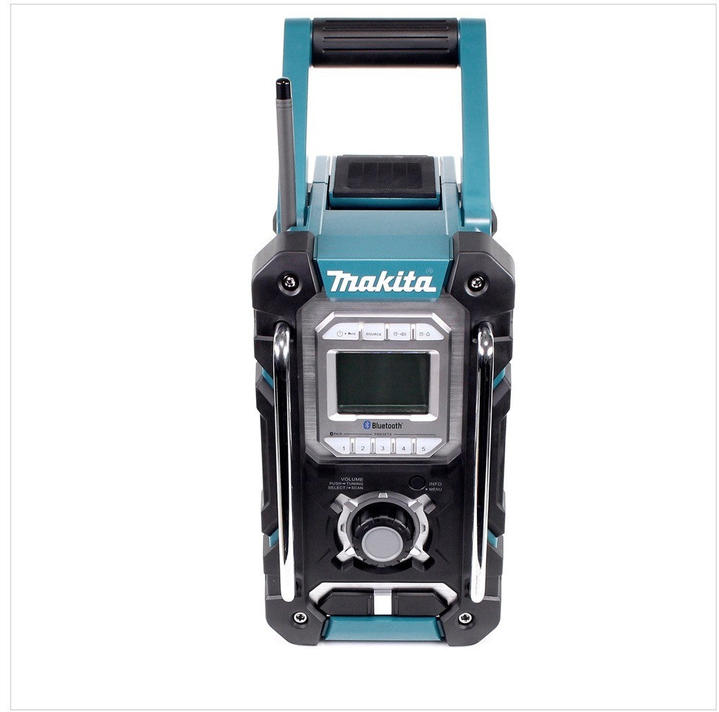 Makita DMR 106 Akku Baustellenradio 7,2 - 18 V FM AUX Bluetooth Solo - ohne Akku, ohne Ladegerät