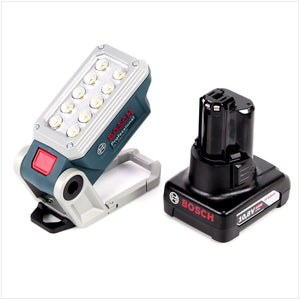 Bosch GLI DeciLED 10,8 Volt Professional Akku Lampe Worklight ( 06014A0000 ) + 1x GBA 10,8 V 4,0 Ah Akku ( 2607336779 )