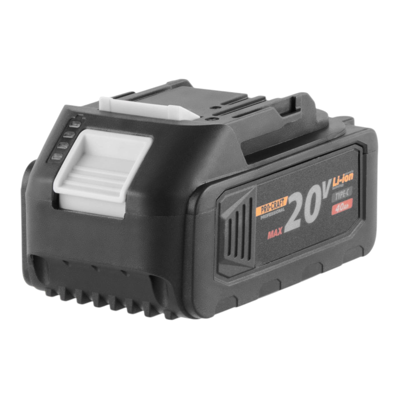 Procraft 20/4C Akku 20 V 4,0 Ah / 4000 mAh Li-ion mit Ladestandsanzeige