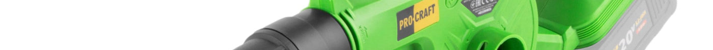 Procraft PB22bb Akku Laubbläser 20 V Solo - ohne Akku, ohne Ladegerät