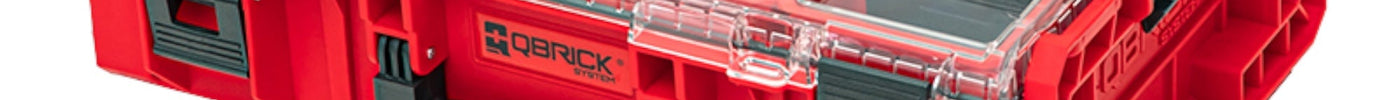 Qbrick System ONE Organizer 2XL 2.0 RED ULTRA HD Custom + ONE Connect-Adapter 582 x 387 x 172 mm 19,5 l stapelbar IP66