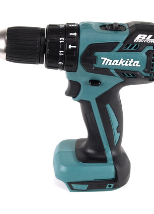 Makita DHP 459 RAJ Akku Schlagbohrschrauber 18 V 45 Nm Brushless + 2x Akku 2,0 Ah + Ladegerät + Makpac - Toolbrothers