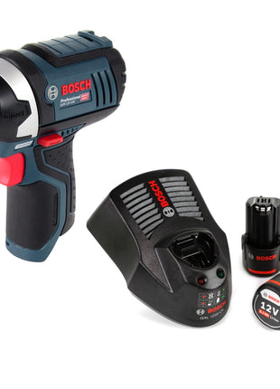 Bosch GDR 12V-105 Akku Drehschlagschrauber 12V 105Nm + 2x Akku 2,0Ah + Ladegerät - Toolbrothers