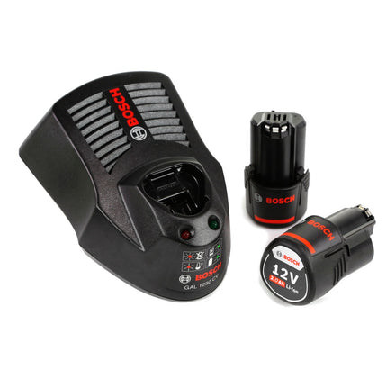 Bosch GSC 12 V-13 Akku Blechschere L-Boxx ready + 2x 2,0Ah +  Ladegerät - Toolbrothers