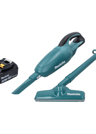 Makita DCL 180 M1 Akku Staubsauger 18 V Grün + 1x Akku 4,0 Ah - ohne Ladegerät - Toolbrothers