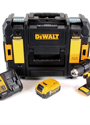 DeWalt DCD 777 P1 Akku Bohrschrauber 18V 65Nm Brushless + 1x Akku 5,0Ah + Ladegerät + TSTAK - Toolbrothers