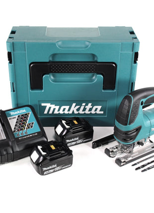 Makita DJV 180 RFJ Akku Stichsäge 18 V + 2x Akku 3,0Ah + Ladegerät + Makpac - Toolbrothers