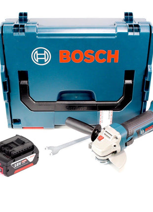 Bosch GWS 18-125 V-LI Akku Winkelschleifer 18V 125mm + 1x Akku 4,0Ah + L-Boxx - ohne Ladegerät - Toolbrothers