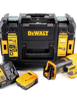 DeWalt DCS 367 M1 Akku Reciprosäge Säbelsäge 18V Brushless + 1x Akku 4,0Ah + Ladegerät + TSTAK - Toolbrothers