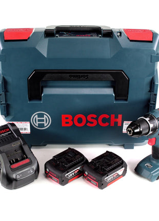 Bosch Professional GSR 18V-28  Akku Bohrschrauber in L-Boxx + 2x GBA 6,0 Ah Akku + Ladegerät GAL 1880 CV - Toolbrothers