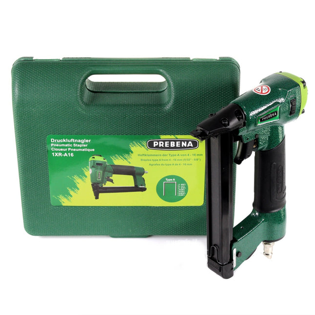 Prebena 1XR-A16 Luftdruck Druckluftnagler im Transportkoffer - Toolbrothers