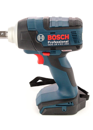 Bosch GDS 18 V-EC 250 Professional brushless Akku Dreh Schlagschrauber mit Einlage L-Boxx ready + 1/2" Steckschlüssel Einsätze Außen Sechskant Nüsse Set 9 tlg. - Toolbrothers