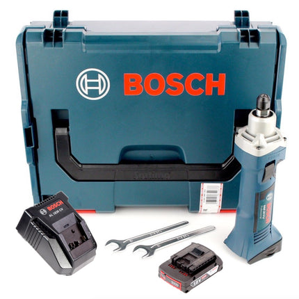 Bosch GGS 18 V-LI Akku Geradschleifer 18V + 1x Akku 2,0Ah + Ladegerät + L-Boxx - Toolbrothers