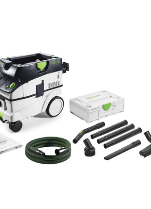 Festool CTL 26 E Cleantec Absaugmobil 26 l Staubkl. L + Reinigungsset RS-ST D 27/36-Plus im Systainer - Toolbrothers