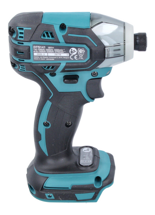 Makita DTS 141 ZJ Akku Impulsschrauber 18 V 40 Nm 1/4" Brushless + Makpac - ohne Akku, ohne Ladegerät - Toolbrothers