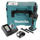 Makita DGD 800 RM1J Akku Geradschleifer 18 V + 1x Akku 4,0Ah + Ladegerät + Makpac - Toolbrothers