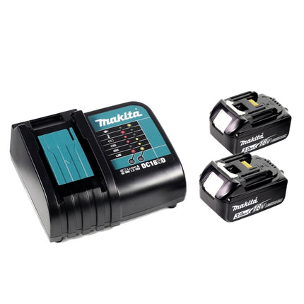 Makita DJS 101 RFJ Akku Blechschere 18V + 2x Akku 3,0Ah + Ladegerät + Makpac - Toolbrothers