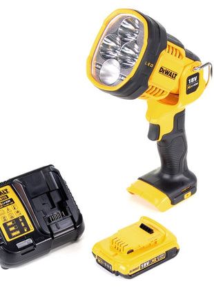 DeWalt DCL 043 Akku LED Lampe 18 V 1000 lm + 1x Akku 2,0 Ah + Ladegerät - Toolbrothers