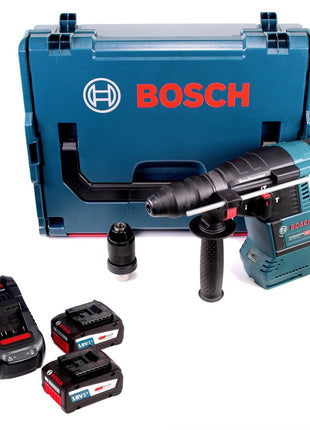 Bosch GBH 18V-26 F Akku Bohrhammer 18V 2,6J SDS-Plus in L-Boxx mit 2x 6,3 Ah EneRacer Akku und Ladegerät - Toolbrothers