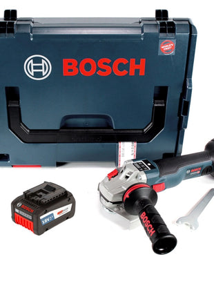 Bosch GWS 18 V-125 SC Professional Akku Winkelschleifer 125mm brushless in L-Boxx + 1x GBA 6,3 Ah EneRacer Akku - Toolbrothers