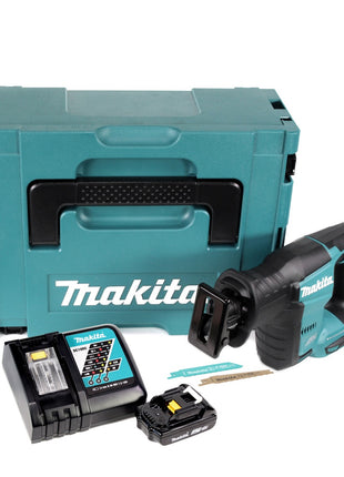 Makita DJR 188 RA1J Akku Reciprosäge Säbelsäge 18 V Brushless + 1x Akku 2,0 Ah + Ladegerät + Makpac - Toolbrothers