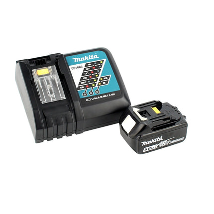 Makita DJR 188 RT1J Akku Reciprosäge 18 V Brushless Säbelsäge im Makpac + 1x 5,0 Ah Akku + Ladegerät - Toolbrothers