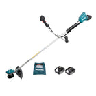 Makita DUR 365 LG2 Akku Motorsense 36V ( 2x18V) 300mm Brushless + 2x Akku 6,0Ah - ohne Ladegerät - Toolbrothers