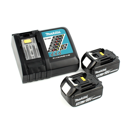 Makita DUR 184 LRF Akku Rasentrimmer 18V 300mm Brushless + 2x Akku 3,0Ah + Ladegerät - Toolbrothers