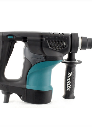 Makita HR 2810 - 800 W Kombi - Schlag Bohrhammer mit SDS - Plus im Transportkoffer +Makita D-42444 SDS-Plus Bohrer-Meißel-Set 17 tlg. im Alu Koffer - Toolbrothers