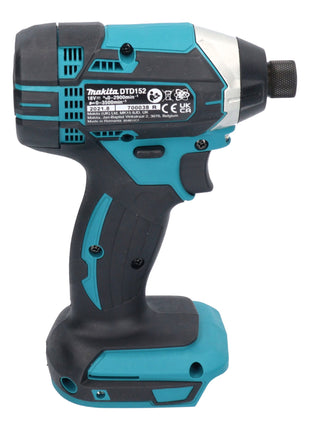 Makita DTD 152 SF1J-R Clé à choc sans fil 18 V 165 Nm 1/4'' + 1x batterie 3,0 Ah + chargeur + RHINO