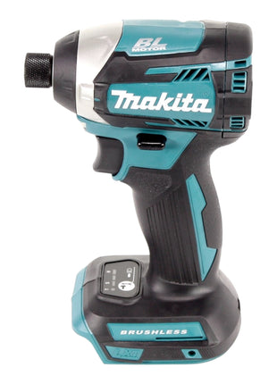 Makita DTD 154 SFJ-R Akku Schlagschrauber 18V 1/4" 175Nm Brushless + 2x Akku 3,0 Ah + Ladegerät + RHINO